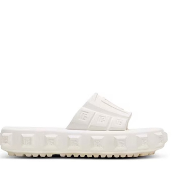 🌷❗️Sale❗️Balmain White Ari Slides - Picture 6 of 7